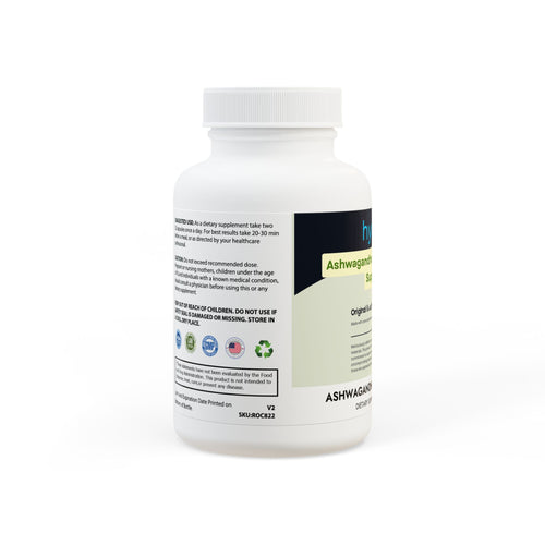 Ashwagandha and Black Pepper Supplement (60 capsules)