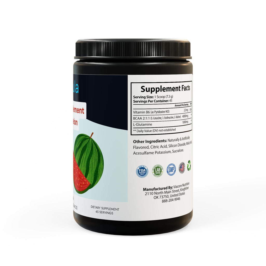 BCAA Supplement, Watermelon (325g, 11.46oz, 45 servings)