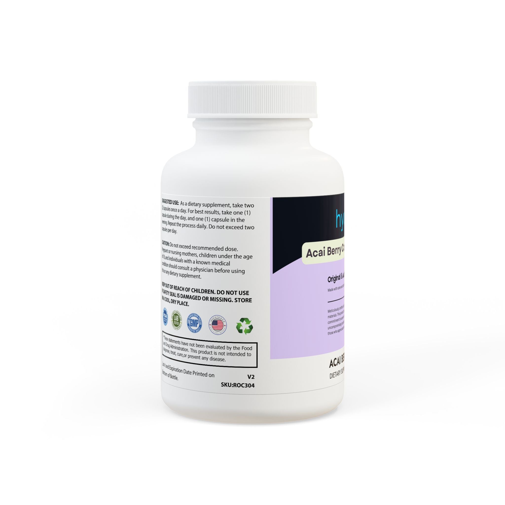 Acai Berry Complex Supplement (60 Capsules)