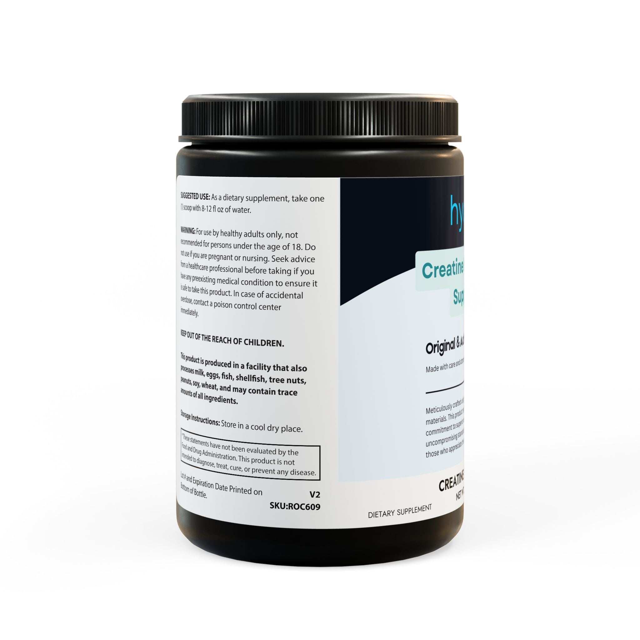 Creatine Monohydrate Supplement (300g, 10.58oz)