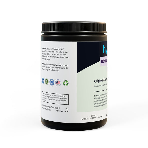 BCAA Supplement, Grape (325g, 11.46oz, 50 servings)